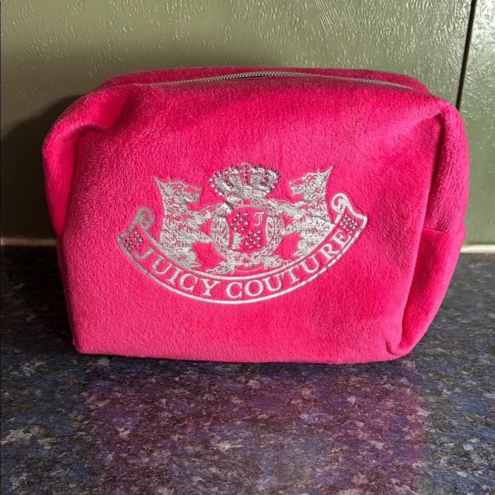 Juicy Couture Pink Cosmetic Bag